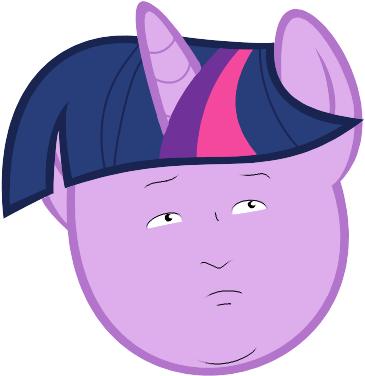 Paleosteno, Bobbyfied, Bobby Hill, King Of The Hill, - Twilight Sparkle Happy (391x388), Png Download