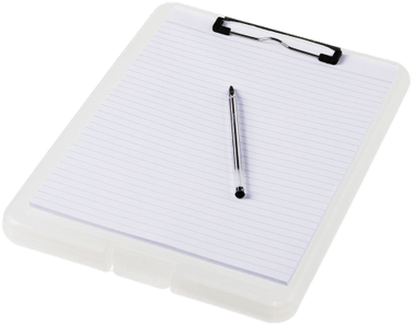 Clipboard And Pen - Ballpoint Pen (400x400), Png Download