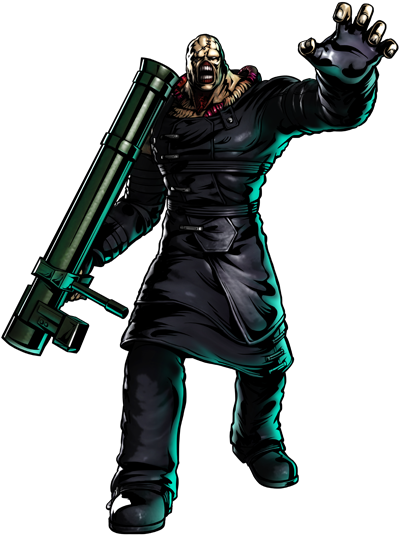 New Characters Includes - Ultimate Marvel Vs Capcom 3 Nemesis (400x630), Png Download