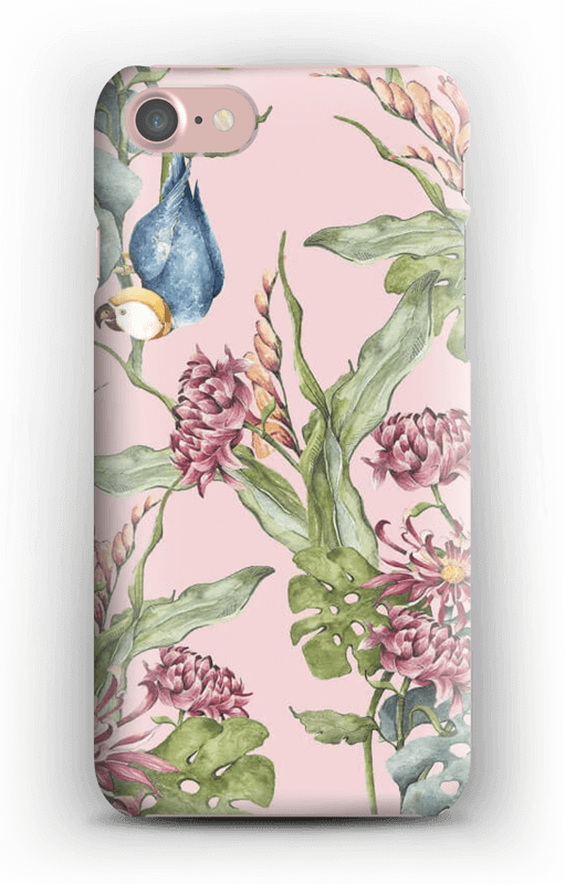 Parrot In Nature Case Iphone - Iphone (511x800), Png Download