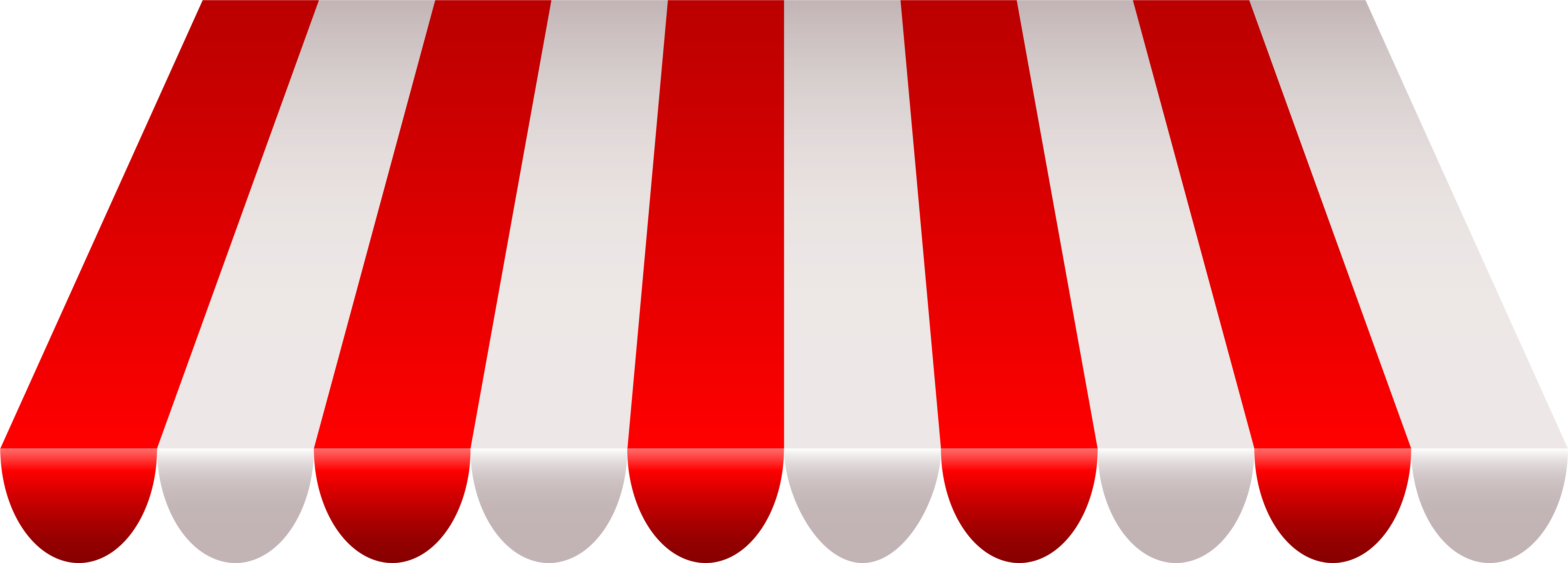 Transparent Awning Clip Art (8000x2912), Png Download