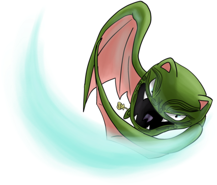 Shiny Golbat (600x457), Png Download