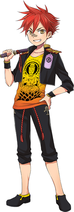 Aizen-1 - Aizen Touken (242x687), Png Download