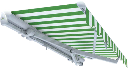 Semi Cassette Folding Arm Awning - Awning (500x500), Png Download