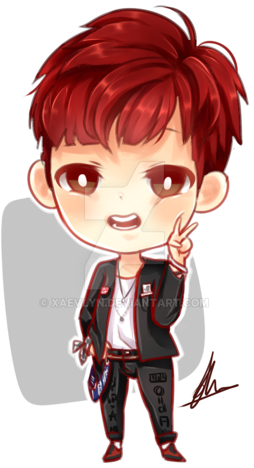 Jhope Drawing Kawaii - Bts Chibi War Of Hormones (600x967), Png Download