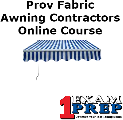 Prov Fabric Awning Contractors - Exam Prep (419x407), Png Download