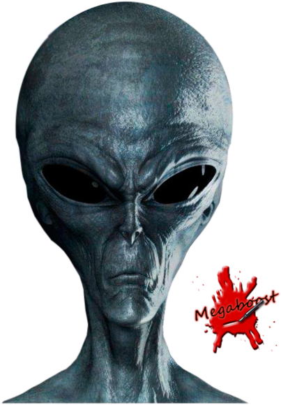 Alien Gray - Alien Grey Png (462x600), Png Download
