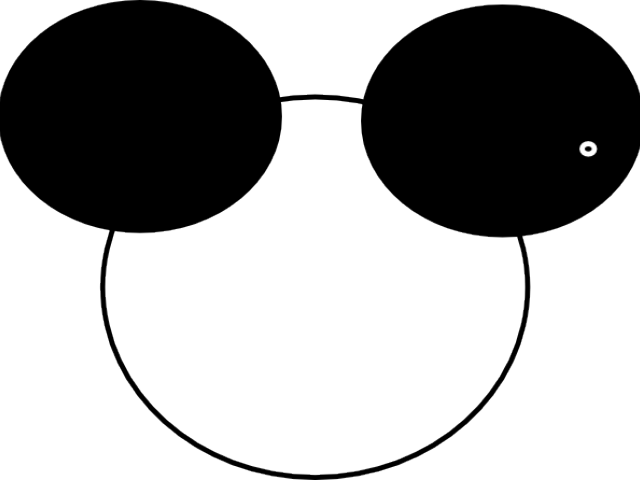 Mickey Mouse Heads Black (640x480), Png Download