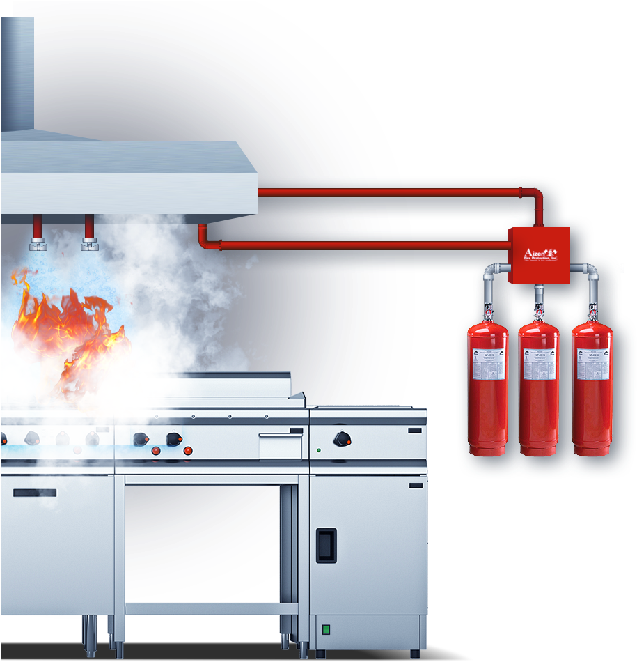 Why Aizenfire - Kitchen Fire Transparent (958x969), Png Download