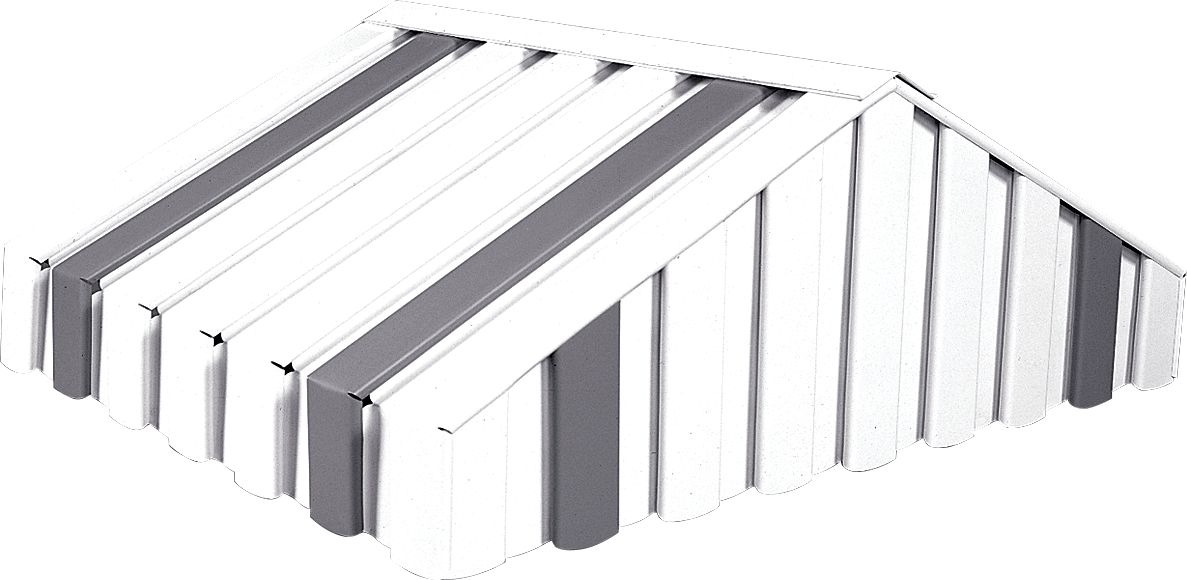 Gable End Style - Roof (1187x580), Png Download