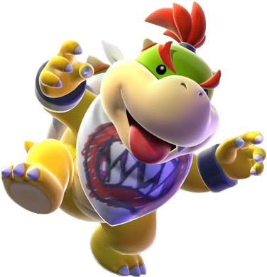 Bowser Jr Mp9 2 - Bowser Jr Png (395x410), Png Download
