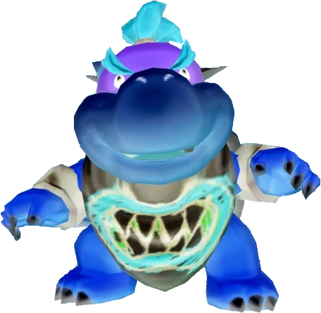 G Major Bowser Jr - Action Figure (456x444), Png Download