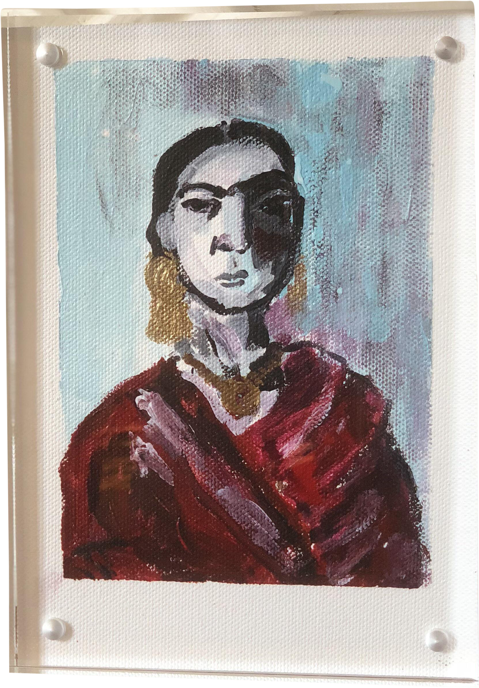 Jj Justice Modern Acylic Painting - Painting (1843x2647), Png Download