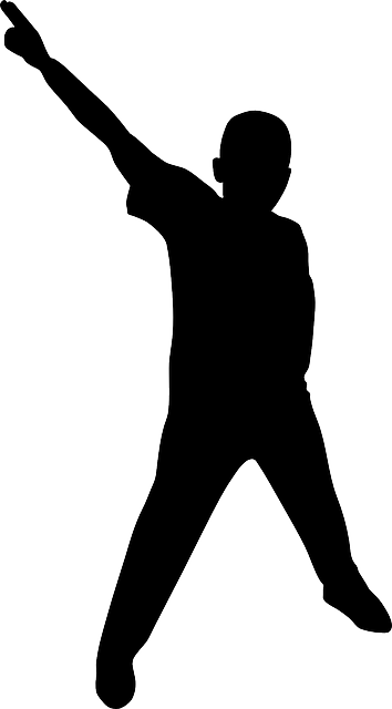 Boy, Man, Dance, Silhouette - Dancer Boy Clip Art (354x640), Png Download