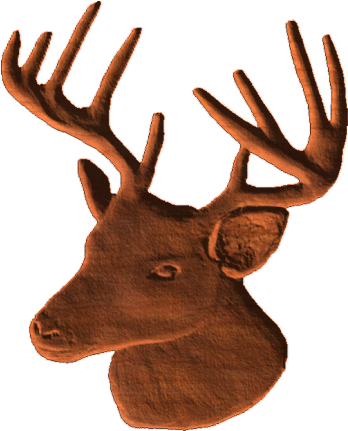 Deer Silhouette (430x430), Png Download