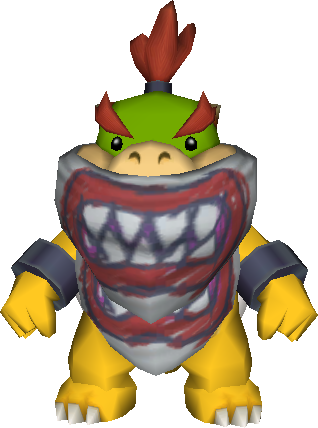 Bowser Junior - Fortune Street Bowser Jr (318x428), Png Download