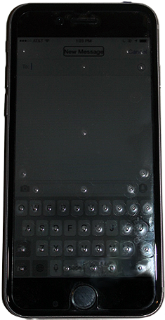Tactile Screen Protector For Iphone 6/6s Plus Standard - Iphone (269x480), Png Download
