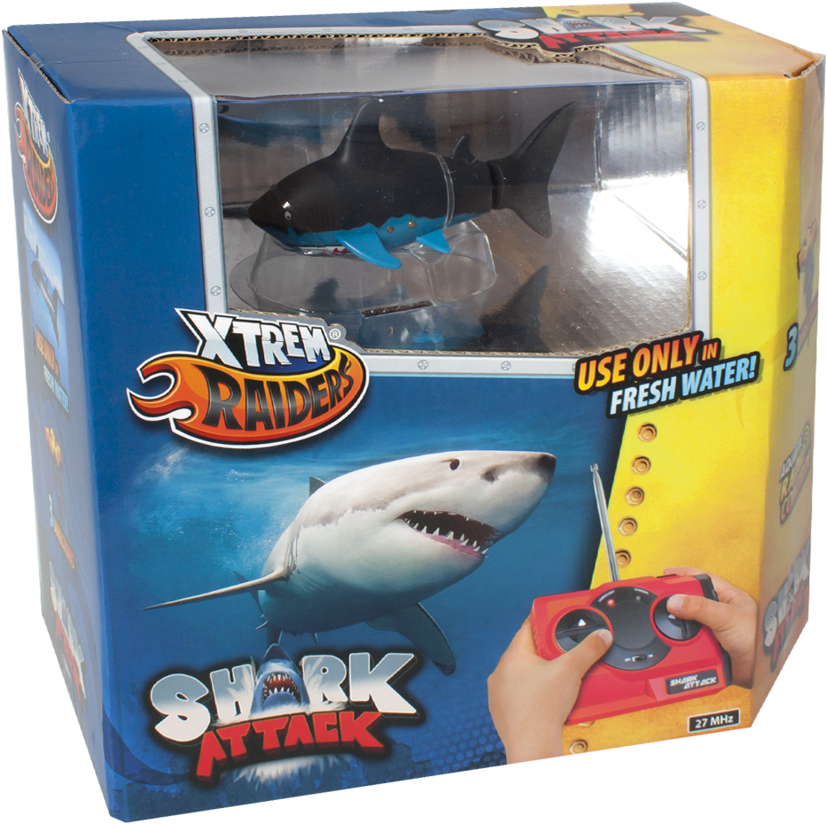 Producto - World Brands Shark Attack Radio Control (1181x1181), Png Download