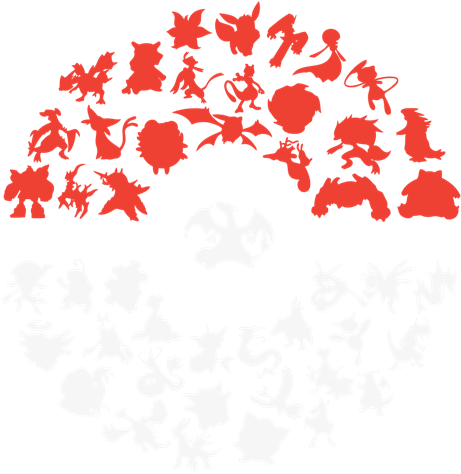Poke-ball - All The Pokes- Pokemons In Pokeball Outline (500x500), Png Download