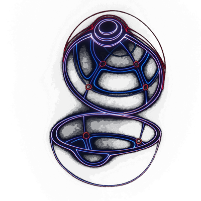 Wikimedia Commons - Open Pokeball Drawing (400x400), Png Download