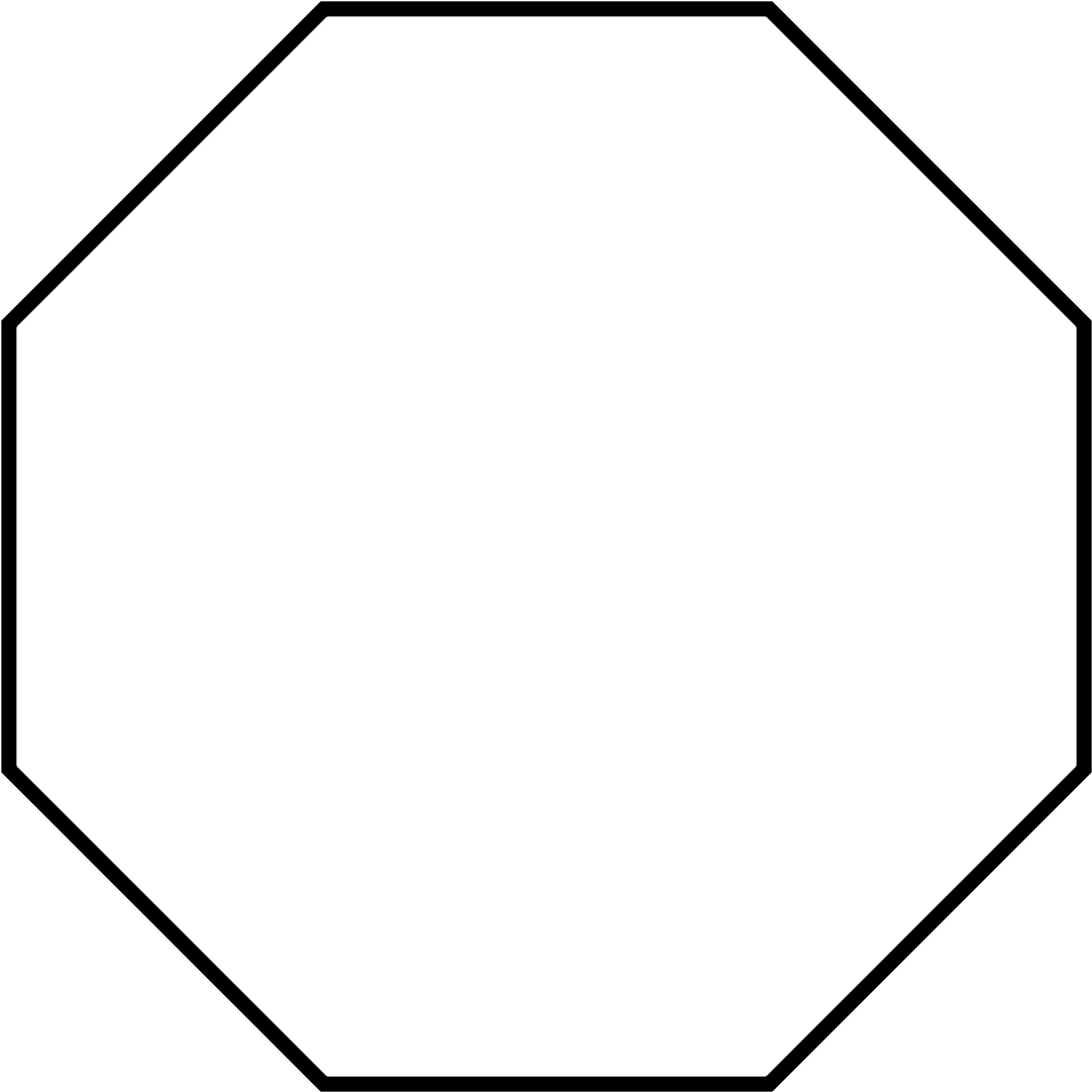 Open - Many Sides Does A Octagon Have (1000x1000), Png Download