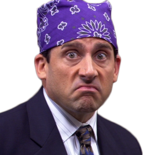 Michael Scott Prison - Prison Mike (500x540), Png Download