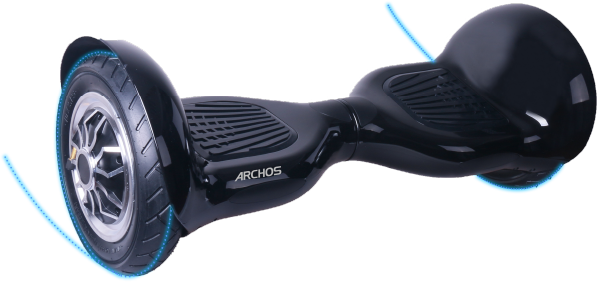 Archos Hoverboard (597x282), Png Download