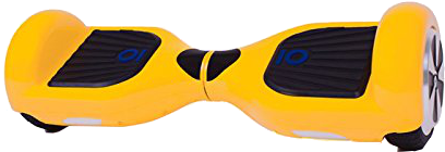 Yellow Iohawk Hoverboard - Self-balancing Scooter (700x181), Png Download