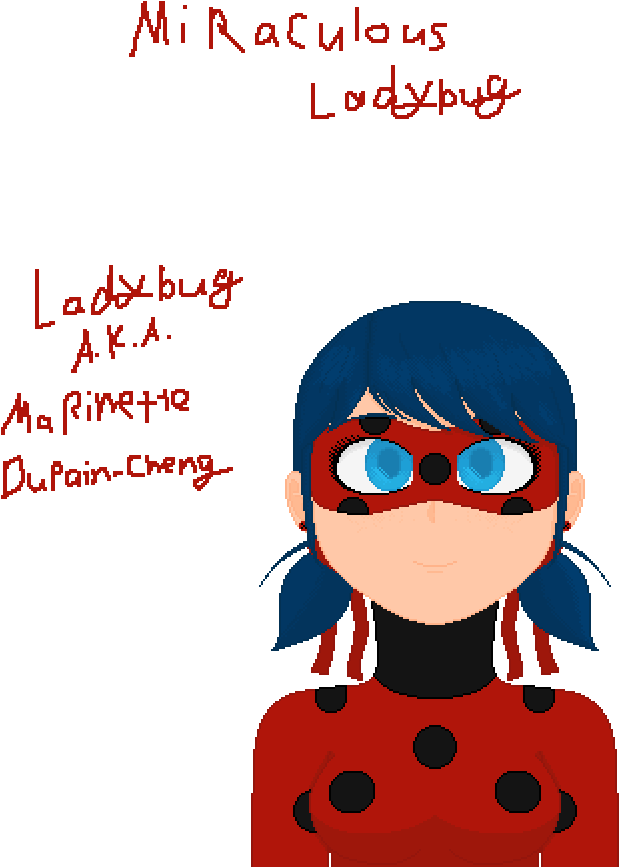 Ladybug From Miraculous Ladybug - Miraculous: Tales Of Ladybug & Cat Noir (1000x1000), Png Download