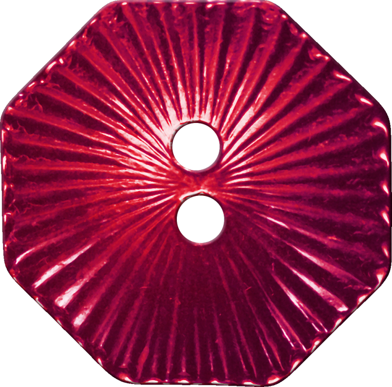 Octagonal Button With Radiating Lines, Red - Education (800x790), Png Download