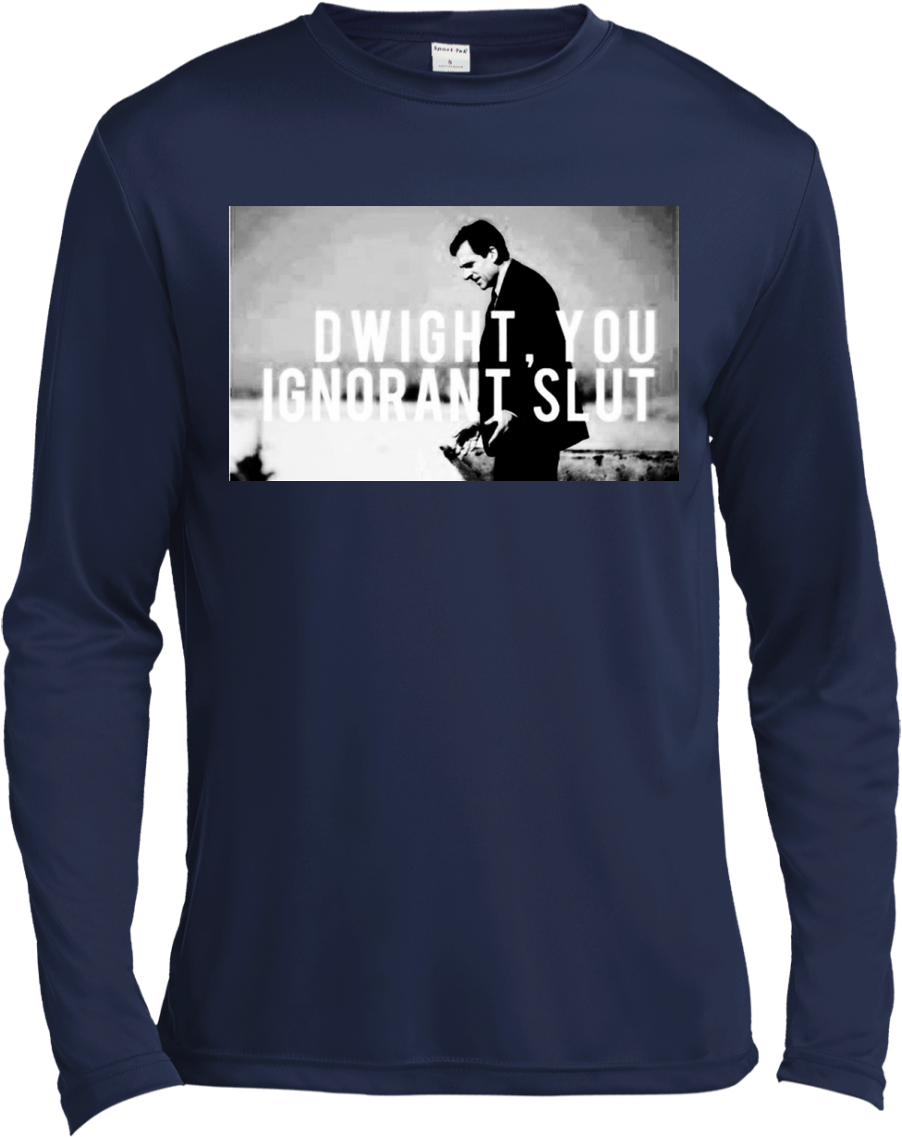 Dwight You Ignorant Slut Shirt, Hoodie, Tank - Baby Shark Doo Doo T Shirt (1155x1155), Png Download