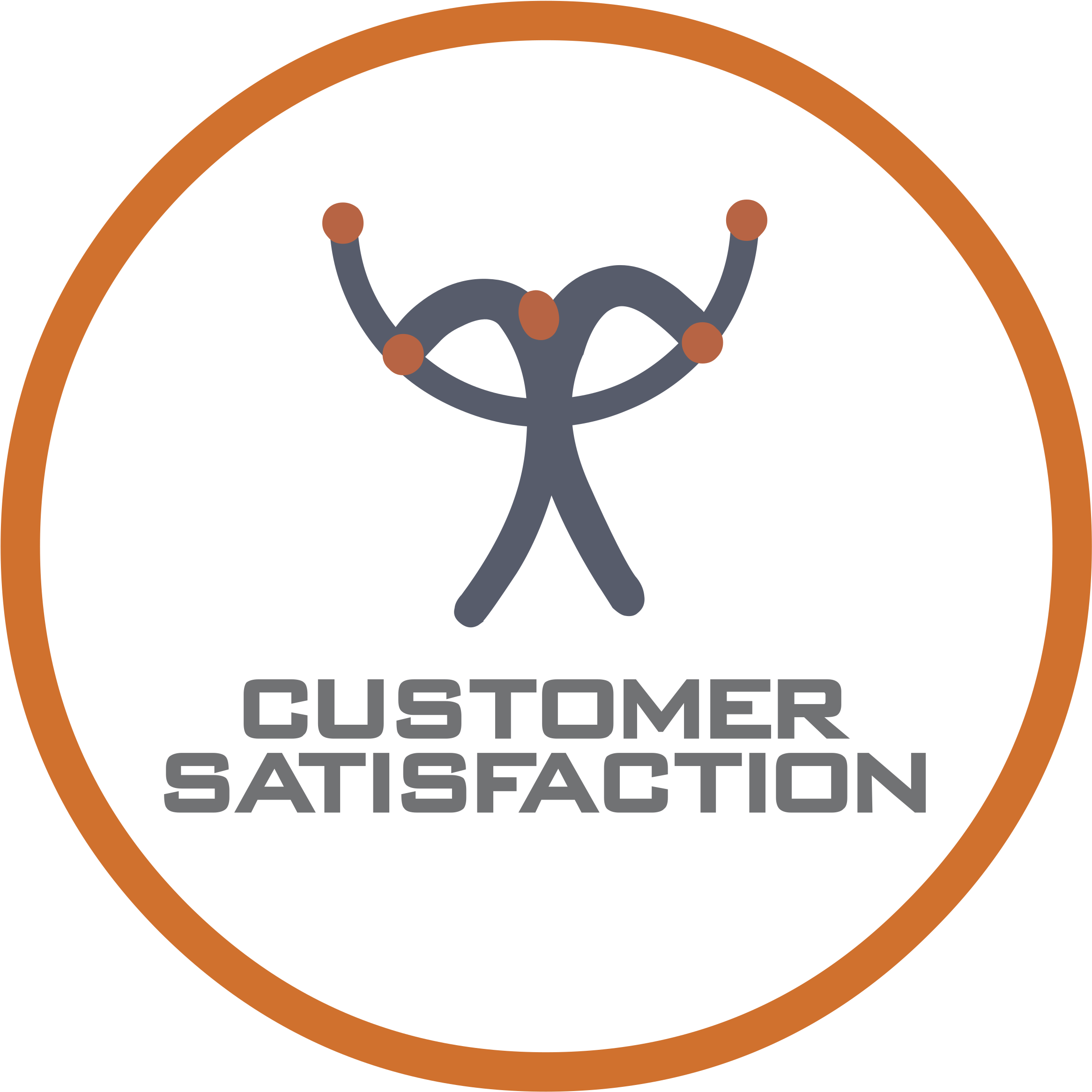 Customer Satisfaction Logo Png Transparent - Customer Satisfaction Logo Vector (2400x2400), Png Download