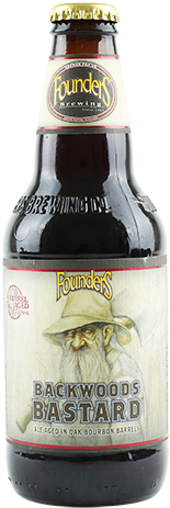 Founders Backwoods Bastard Bourbon Barrel-aged Scotch - Founders Bourbon Barrel (480x480), Png Download