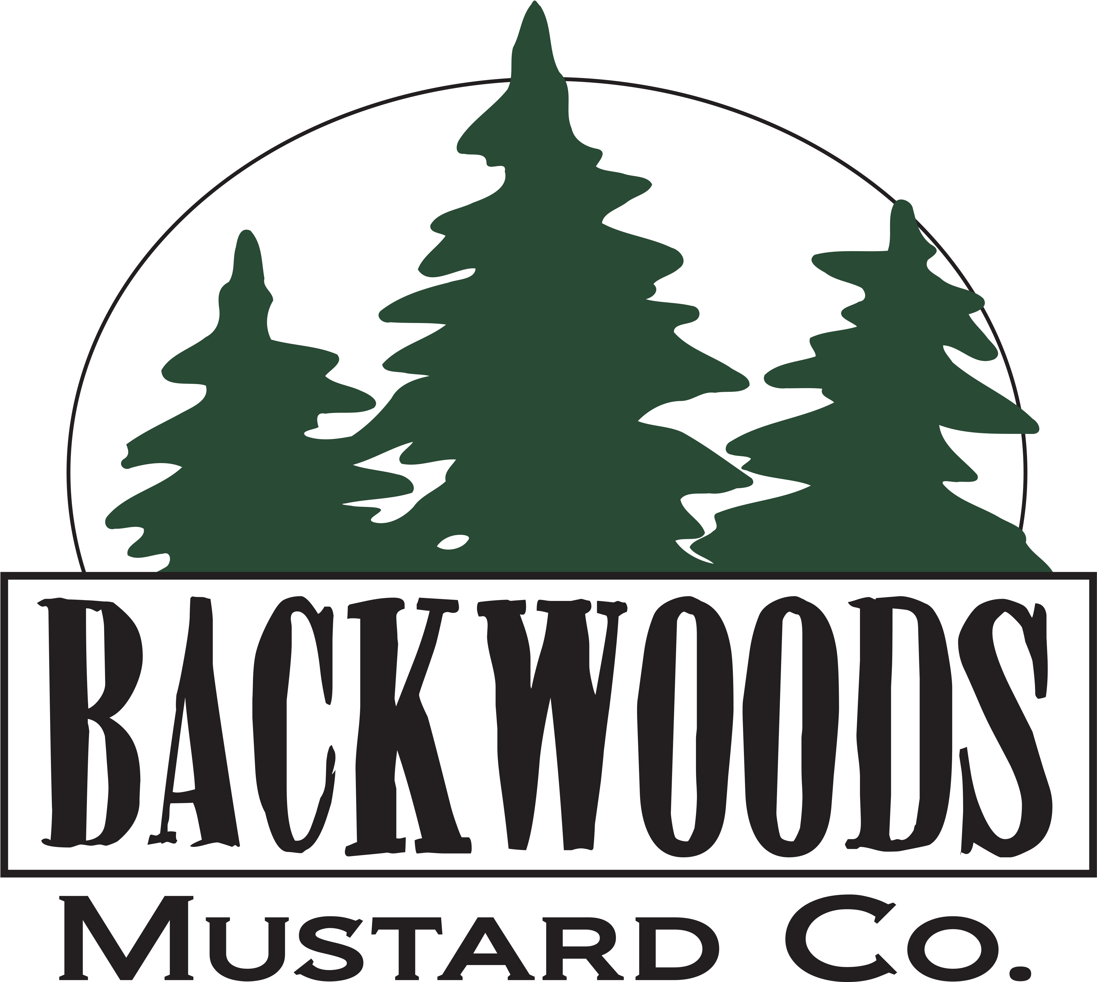 Michigan St, Up Backwoods Mustard Company Finds Success - Backwoods Mustard Sweet Jalapeno Mustard 12oz (3588x3210), Png Download