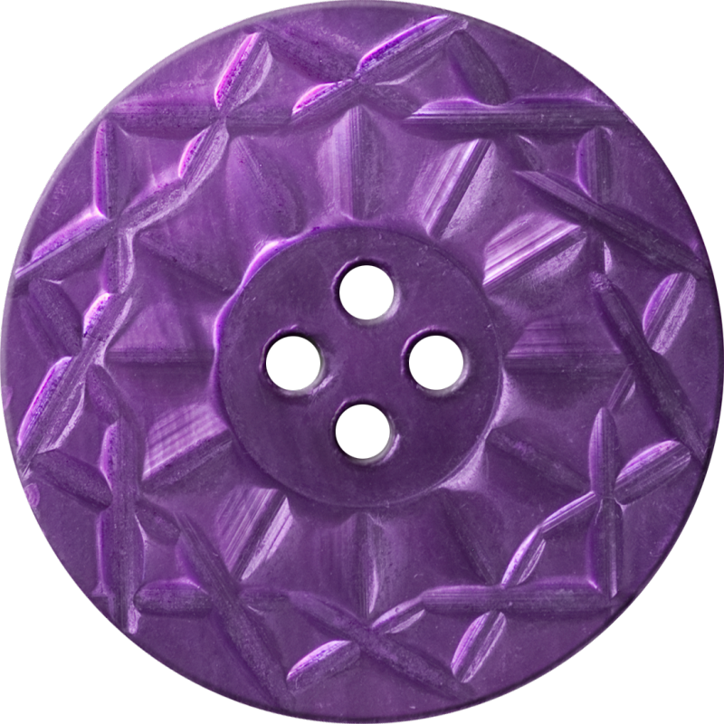 Button With Twelve-pointed Intertwining Border, Purple - Circle (800x800), Png Download