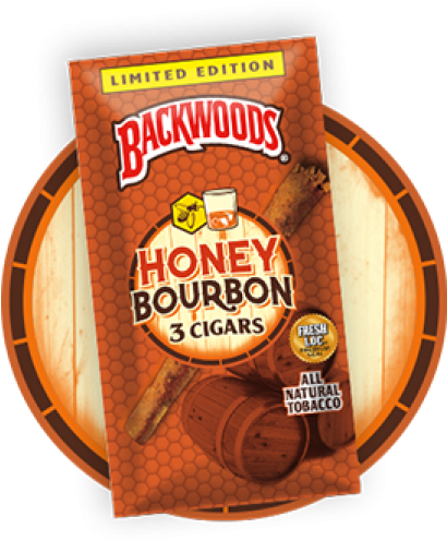 Backwoods Honey Bourbon 10-3 Pack - Backwoods Honey Bourbon 3 Pack (500x500), Png Download