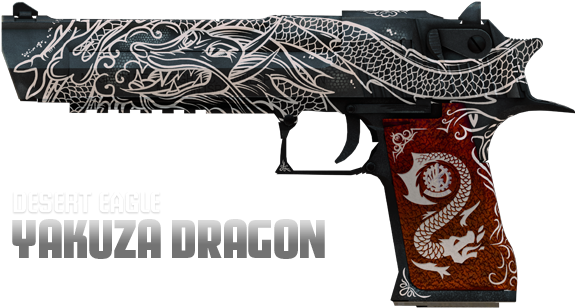 More Appealing To The Audience - Csgo Deagle Kumicho Dragon (628x318), Png Download