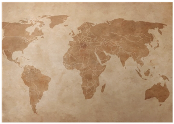 World Map (400x400), Png Download