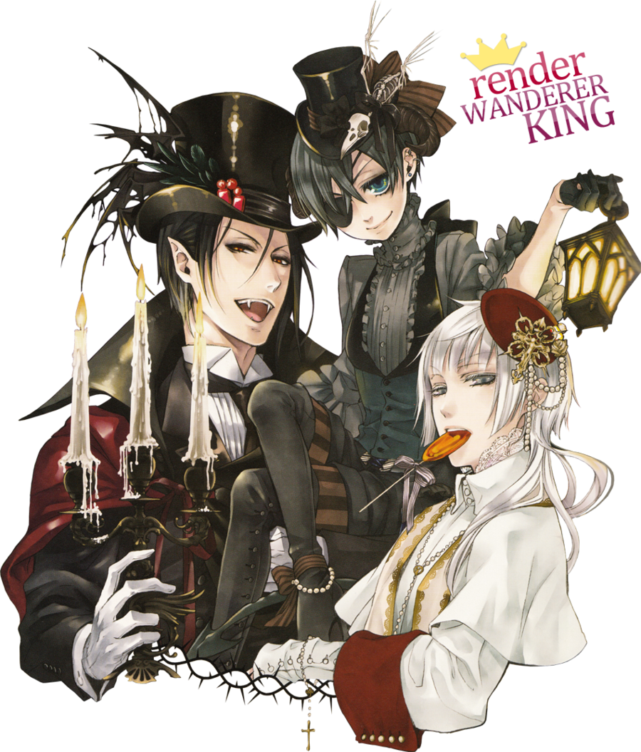 [#1] Kuroshitsuji Render By Wandererking - Charles Grey Yana Toboso (900x1055), Png Download