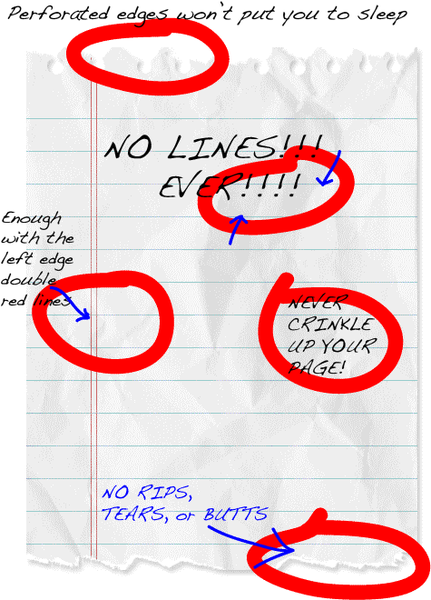 An Actual Sheet Of Paper I Tried To Use As A Sleep - Into The Wild (540x700), Png Download