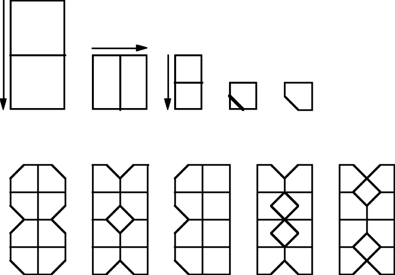The Participant Chooses An Outcome That Shows How The - Paper Folding Cutting (778x542), Png Download