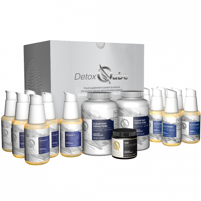 Quicksilver Scientific Detox Qube - Detoxification (700x700), Png Download