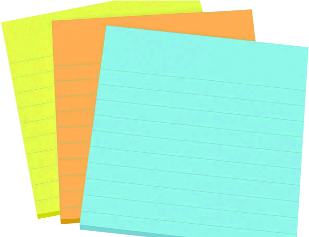 Post It Clipart Piece Paper - Paper (640x480), Png Download