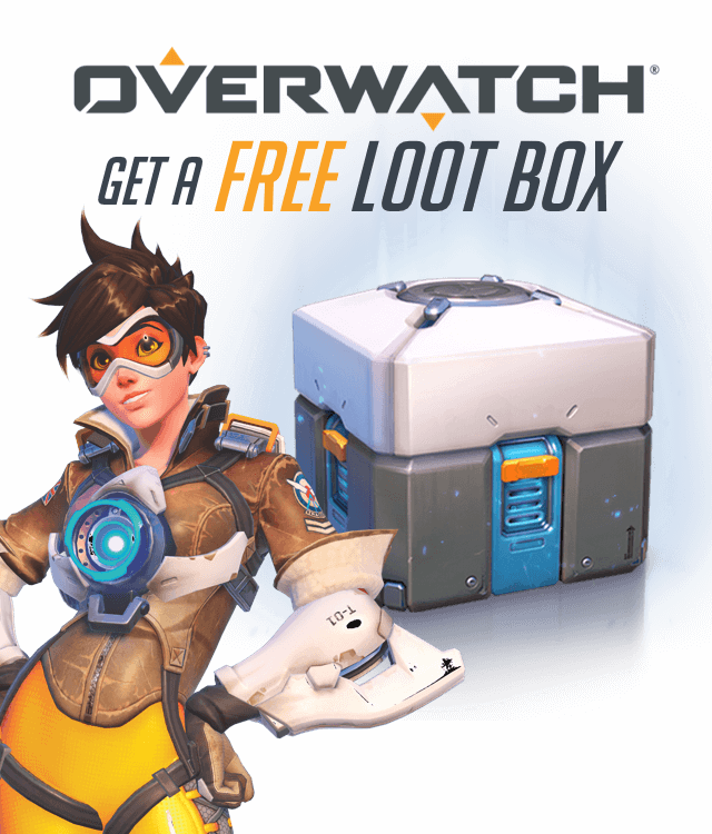 Get A Free Loot Box - Overwatch Pringles (640x750), Png Download