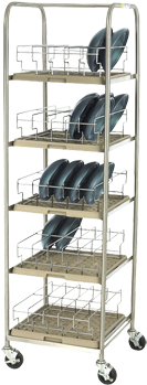 Meal Delivery System - Shelf (390x360), Png Download