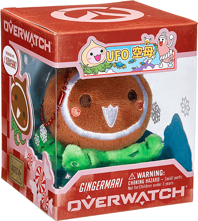 Overwatch Mini Pachimari Plush Hangers - Overwatch (525x525), Png Download