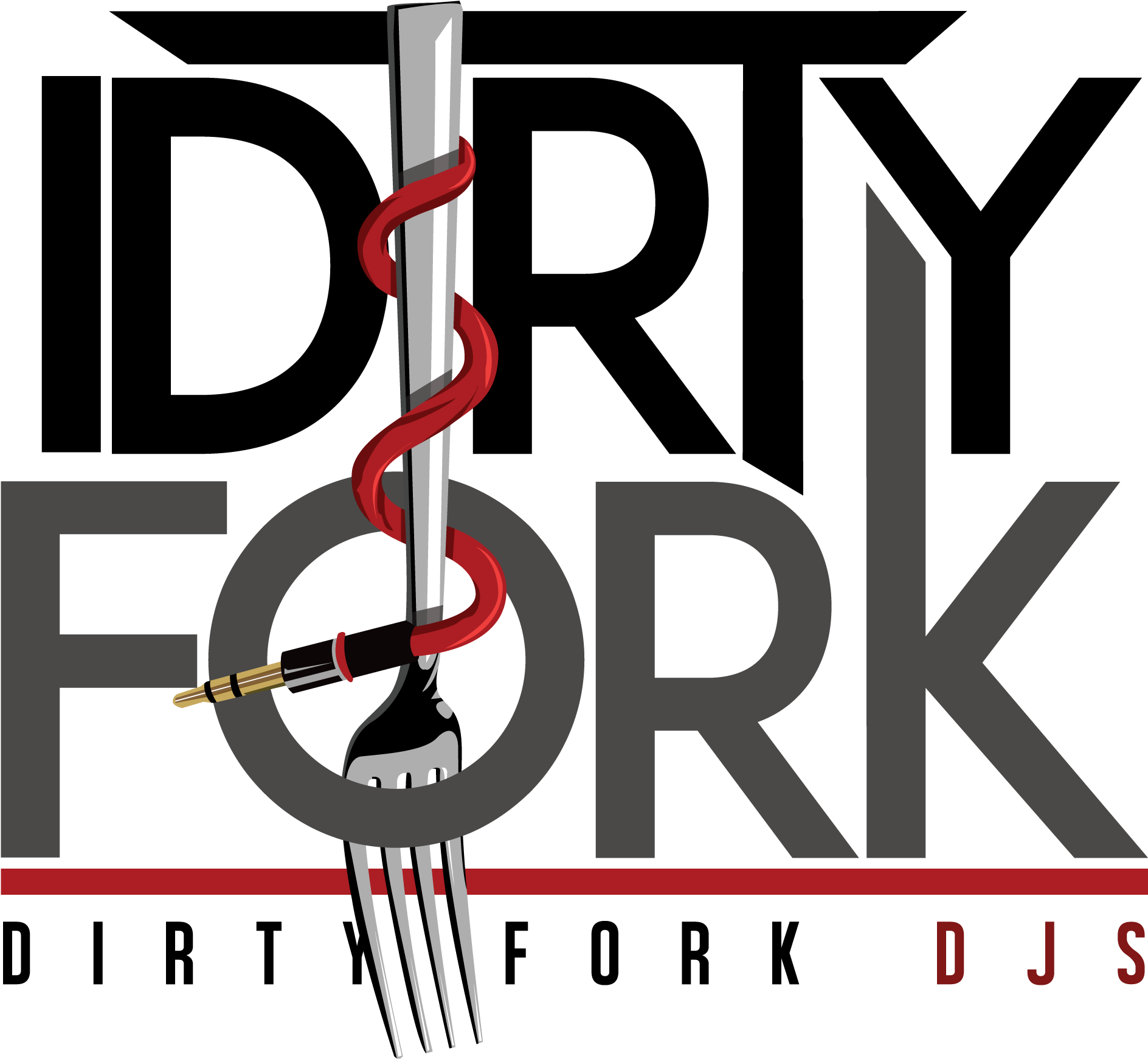 Dirty Fork Djz 🍴 - Graphic Design (2500x2500), Png Download