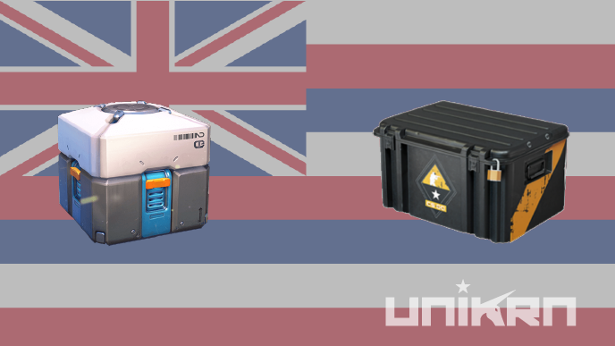 New Hawaiian Bills Target Sale Of Games With Loot Boxes - Hawaii Flag (688x387), Png Download