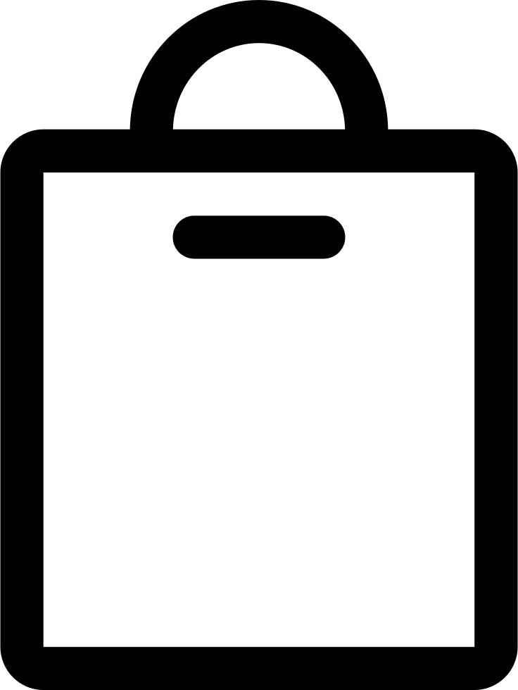 Shopping Paper Bag - Paper Bag (736x980), Png Download