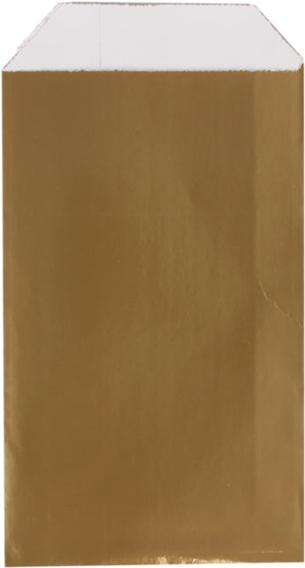 Lovly Bag Gift Bags Paper 7x13cm Uni S Gold - Clipboard Vector (640x640), Png Download